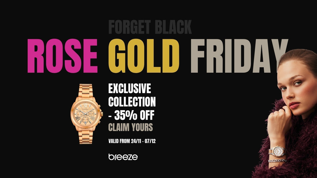 Forget Black: H Breeze έρχεται με Rose Gold Friday εκπτώσεις -35%