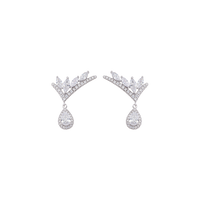 Ασημένια 925° Σκουλαρίκια